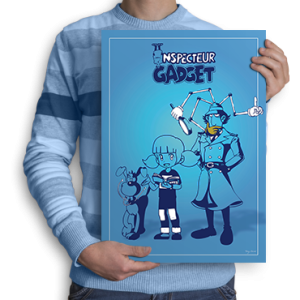 Poster Inspecteur Gadget