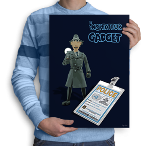 Poster Inspecteur Gadget