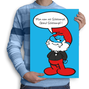 Poster Grand Schtroumpf